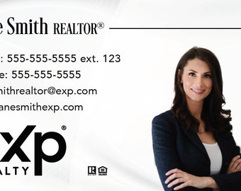1000 eXp Realty Business Card - 14PT Gloss Cover
