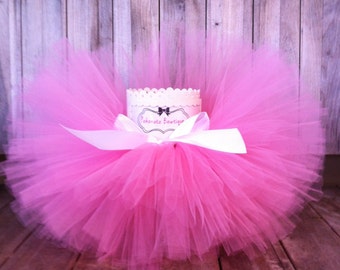 Pink Tutu, Infant Tutu, Bubblegum Pink Tutu, Girls Tutu, Valentines Day Tutu, Birthday Tutu, Cake Smash Tutu, Toddler Tutu, Baby Tutu