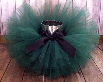 Holly Tutu, Deep Green Tutu, Christmas Tutu, Girls Tutu, Baby Tutu,  Merida Inspired Tutu, Newborn Tutu, Toddler Tutu