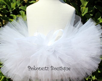 Pure White Classic Baby Girls Tutu Pure White Classic Baby Girls Tutu
