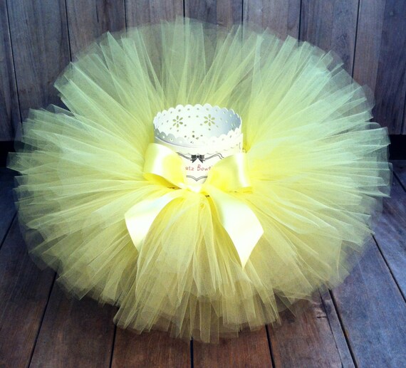 yellow infant tutu
