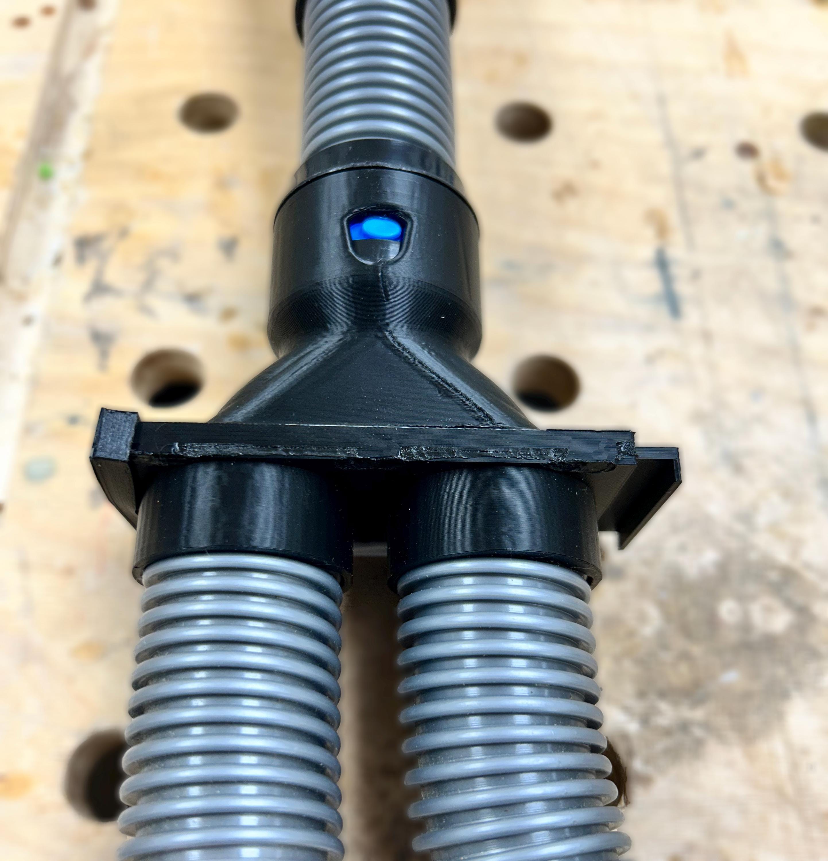 Cen-tec Y Splitter Blast Gate Adapter for Dust Collection Hose - Quick ...