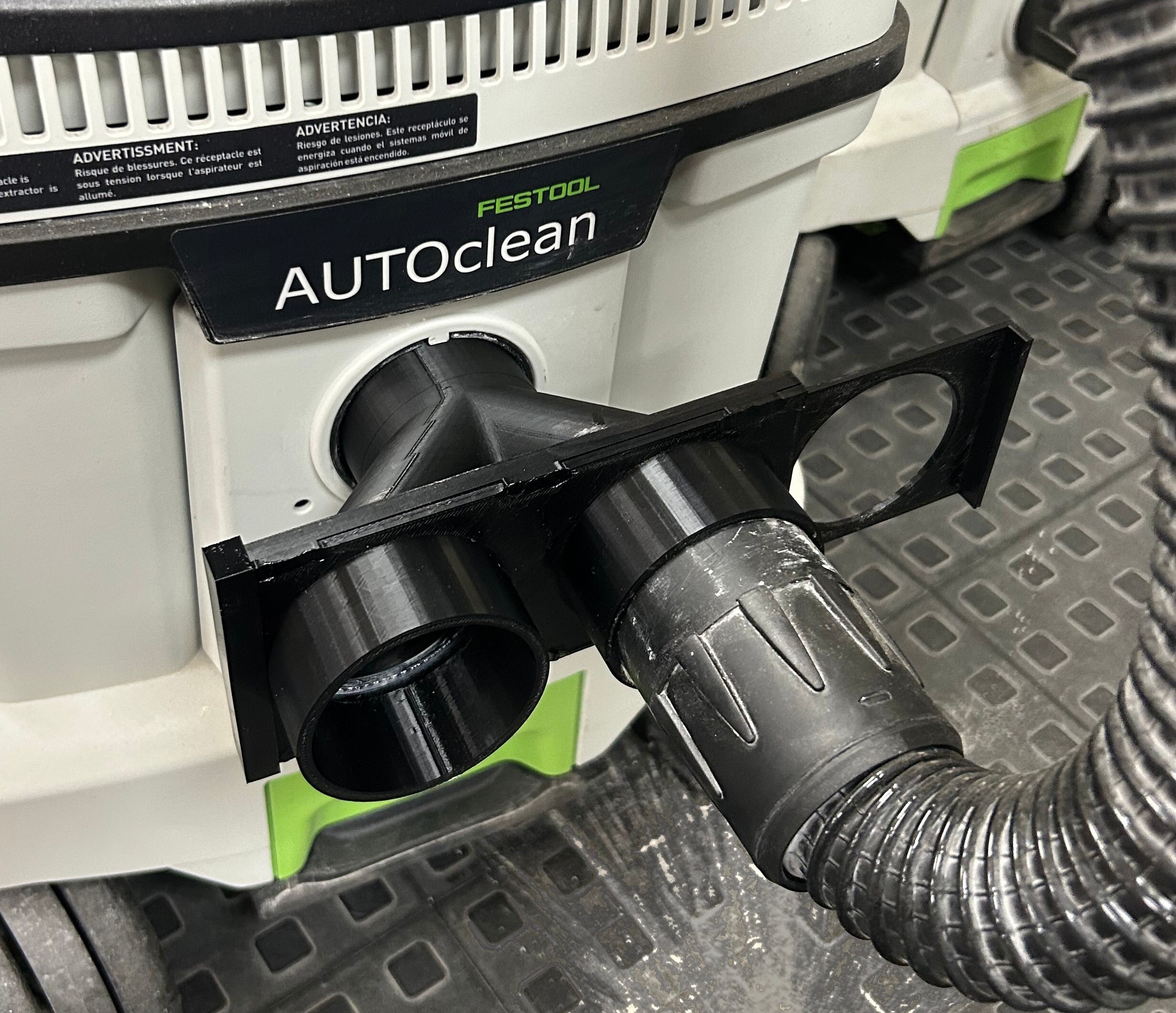 Festool Dust Extractor Y Splitter Blast Gate Adapter - Shop Vac