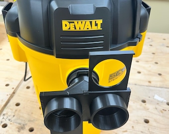DeWalt Y Splitter Blast Gate Adapter - RIDGID, Shop Va, Craftsman, Bauer, Hart, Metabo, RYOBI, Hyper