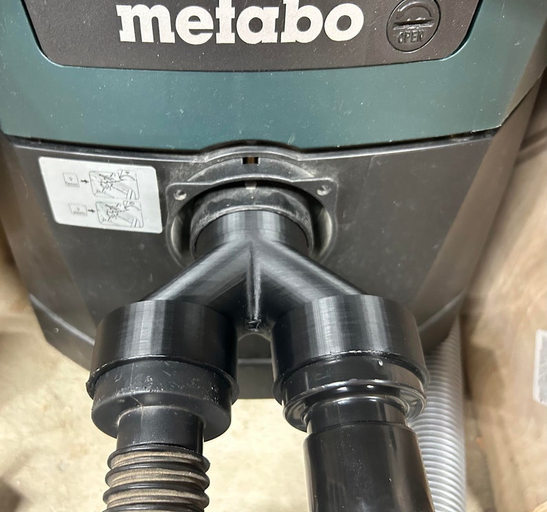 Shop Vac Y Splitter Adapter - RIDGID, Festool, Shop Vac, Craftsman, Metabo Bild 1