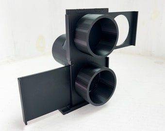 Y Splitter Blast Gate Adapter for 2-1/2’’ Dust Collection Hose - Wye Shutoff Valve