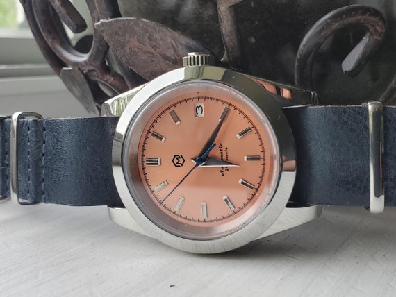 Grand Salmon Custom Automatic Watch Seiko Mod - Etsy Denmark