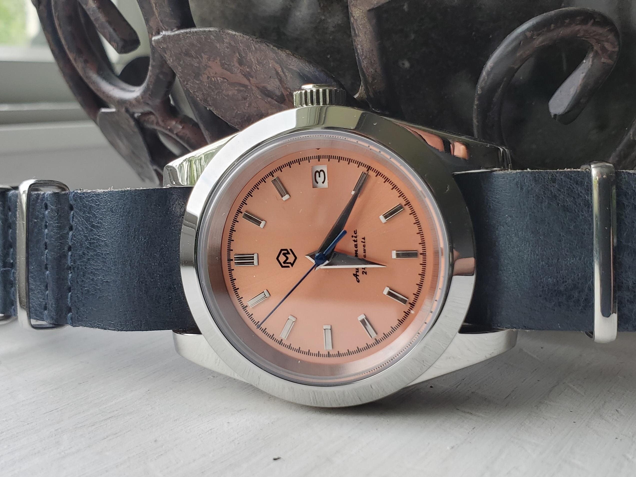 Grand Salmon Custom Automatic Watch Seiko Mod - Etsy Australia
