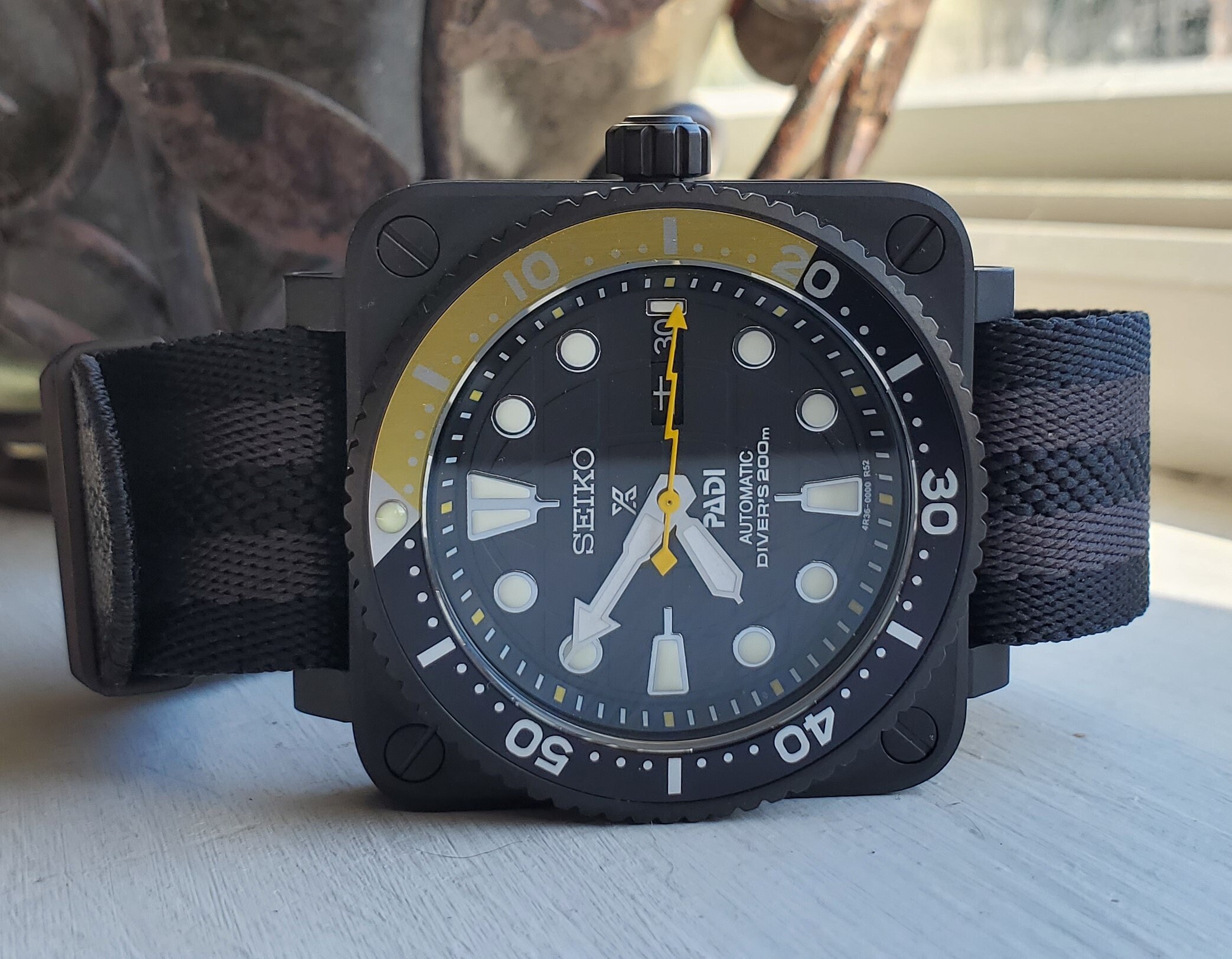 Seiko Padi Turtle w/Staib Mesh Bracelet  Vintage pocket watch, Seiko  diver, Vintage watches