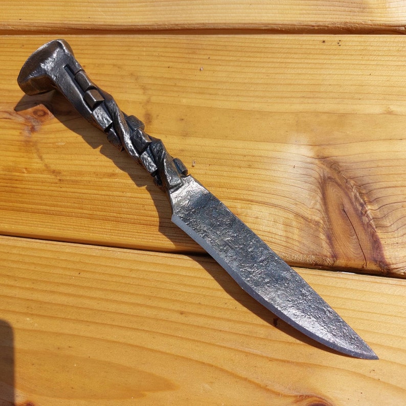 Railroad Spike Knife Letter Opener Collectible Cube Twist Pineapple