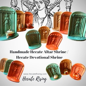 Handmade Hecate Altar Shrine - Hecate/Hekate Devotional Shrine