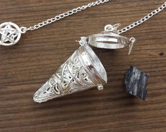 Divination Pentacle Cage Pendulum Pentagram Doswer