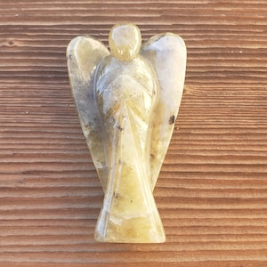 3&quot; VASONITE ANGEL Natural Handcarved Stone Gemstone