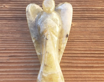 3" VASONITE ANGEL Natural Handcarved Stone Gemstone