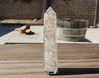 ORGONE CLEAR QUARTZ Obelisk