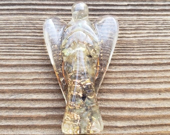 2 INCH LABRADORITE Orgone Gemstone Angel