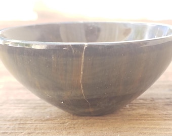 BLUE TIGER EYE Bowl Natural Stone Hand Carved Gemstone [8]