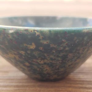 BLOODSTONE BOWL Natural Stone Hand Carved Gemstone Bowl [94]