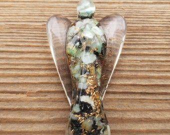 2 INCH CHRYSOCOLLA Orgone Gemstone Angel