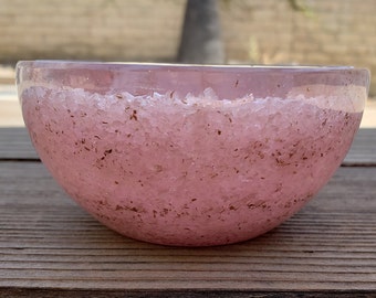 ROSE QUARTZ 4" Orgone Bowl