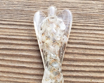 2 INCH FLUORITE Orgone Gemstone Angel