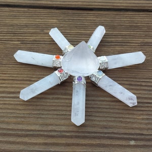ROSE QUARTZ Natural Gemstone Energy Generator