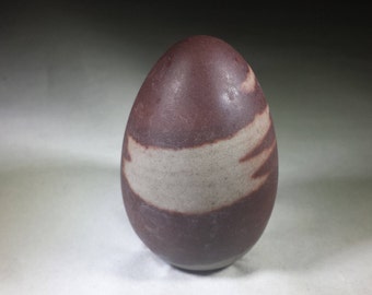 NARMADA STONE EGG Natural Stone Hand Carved Gemstone Egg