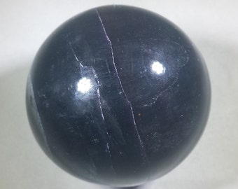 LARGE FLUORITE Sphere Natural Stone Hand Carved Gemstone Sphere 48mm[16]