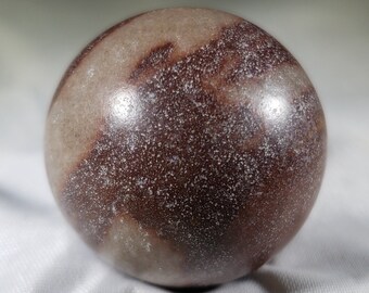 LARGE NARMADA STONE Sphere Natural Stone Hand Carved Gemstone Sphere 32mm [20]