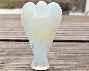 2" OPALITE ANGEL Natural Handcarved Stone Gemstone