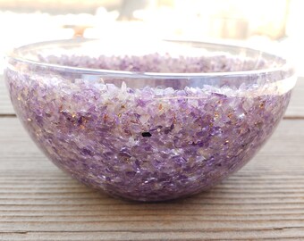 AMETHYST 4" Orgone Bowl