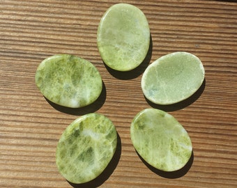 VASONITE Worry Stone Natural Stone Hand Carved Gemstone Worry Stone