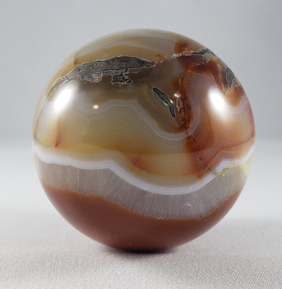 LARGE CARNELIAN Sphere Natural Stone Hand Carved Gemstone - Etsy