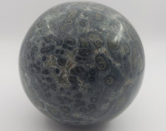 LARGE!!!  KAMBABA JASPER Agate Sphere Natural Stone Hand Carved Gemstone Sphere 57mm [5]