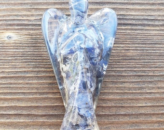 2 INCH BLUE AVENTURINE Orgone Gemstone Angel