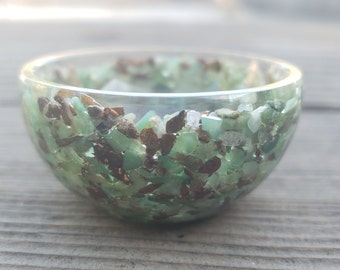 CHRYSOPRASE 2" Orgone Bowl