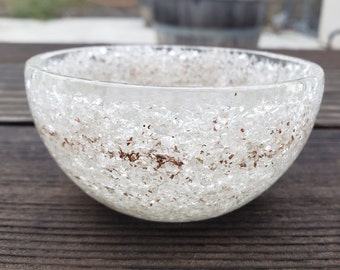 CLEAR QUARTZ 3" Orgone Bowl