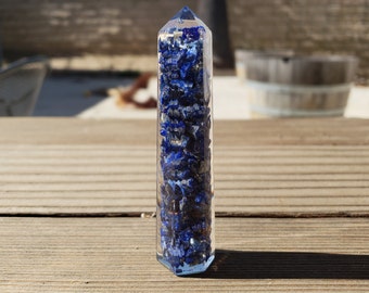 ORGONE LAPIS LAZULI Obelisk