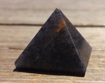 BLUE AVENTURINE natural small gemstone crystal pyramid 20-22