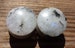 RARE! Pair of Real RAINBOW MOONSTONE Plugs Gauges Body Jewelry Double Flared - Pick Size 