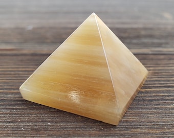 CHRYSOBERYL natural Medium gemstone crystal pyramid 27-30mm