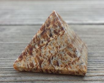 ARAGONITE natural Medium gemstone crystal pyramid 27-30mm