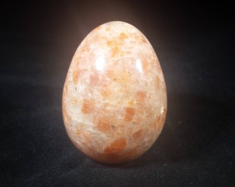 SUNSTONE Natural Stone Hand Carved Gemstone Egg