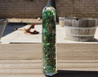 ORGONE JADE Obelisk