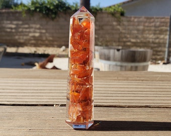 ORGONE CARNELIAN Obelisk