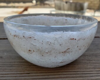 SELENITE 4" Orgone Bowl