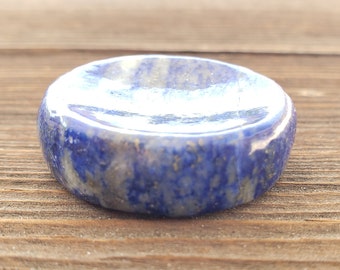 LAPIS LAZULI Sphere Stand Natural Stone Hand Carved Gemstone Sphere Stand