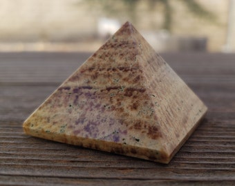 ARAGONITE natural large gemstone crystal pyramid  49mm [20]