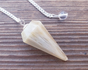 CHRYSOBERYL Natural Stone Gemstone Faceted Pendulum
