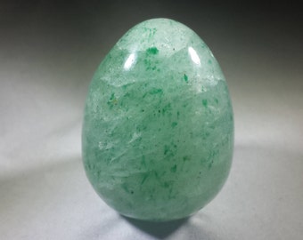 GREEN AVENTURINE EGG Natural Stone Hand Carved Gemstone Egg